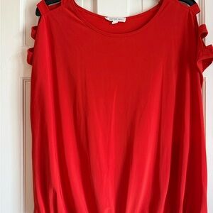 PerSeption Concept Burnt Orange Blouse